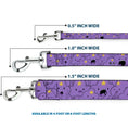 Load image into Gallery viewer, Dog Leash - Adventure Time Lumpy Space Princess Expressions Stacked Lavender