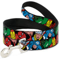Load image into Gallery viewer, Dog Leash - 5-Marvel Characters Black