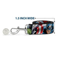 Load image into Gallery viewer, Dog Leash - Marvel Avengers 4-Superhero Poses CLOSE-UP
