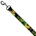 Load image into Gallery viewer, Dog Leash - LOKI in Action Black/Gray/Yellow/Green