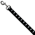 Load image into Gallery viewer, Dog Leash - Black Panther Tooth Necklace Black/Silvers