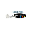 Load image into Gallery viewer, Dog Leash - THE BIG BANG THEORY DNA/Atom/E/Radiation Black