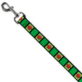 Load image into Gallery viewer, Dog Leash - Blue's Clues Steve's Stripe and Thinking Chair Black/Greens/Red