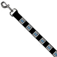 Load image into Gallery viewer, Dog Leash - BUILT FORD TOUGH Logo2 Black/White/Blue