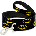 Load image into Gallery viewer, Dog Leash - Batman Shield Black/Yellow