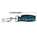 Load image into Gallery viewer, Dog Leash - Vintage Batman Logo Blue