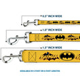 Load image into Gallery viewer, Dog Leash - Vintage Batman Logo & Bat Signal-3 Yellow