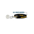 Load image into Gallery viewer, Dog Leash - Bat Signal-3 Black/Yellow/Black