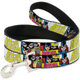 Load image into Gallery viewer, Dog Leash - BATGIRL Panels Yellow/Pink