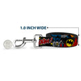 Load image into Gallery viewer, Dog Leash - Batman in Action WHOOM! Red Skyline