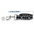 Load image into Gallery viewer, Dog Leash - Bat Signal-5 Black/Gray/Black