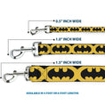 Load image into Gallery viewer, Dog Leash - Bat Signal-5 Black/Yellow/Black