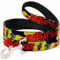 Load image into Gallery viewer, Dog Leash - Classic BATMAN Issue #1 Robin & Batman Cover Pose Yellow/Red