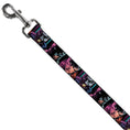 Load image into Gallery viewer, Dog Leash - Batman Batgirl and Joker Comic Book Cover Face Close-Ups Black