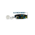 Load image into Gallery viewer, Dog Leash - BATMAN Poses and Logo Collage Black/Blue/Yellow