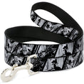 Load image into Gallery viewer, Dog Leash - Batman Hush Pose Sketches Black/White