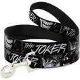 Load image into Gallery viewer, Dog Leash - THE JOKER Smiling Eyes Sketch Close-Up Black/White