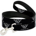 Load image into Gallery viewer, Dog Leash - Corvette Black/Silver REPEAT