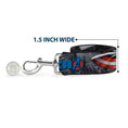 Load image into Gallery viewer, Dog Leash - CAPTAIN AMERICA w/Avengers Logo Cityscape