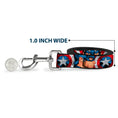 Load image into Gallery viewer, Dog Leash - Captain America Face Turns/Shield CLOSE-UP