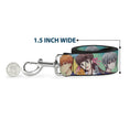 Load image into Gallery viewer, Dog Leash - Fruits Basket Kyo Tohru Yuki Group Pose Greens/Blues