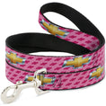 Load image into Gallery viewer, Dog Leash - Chevy Gold Bowtie w/Logo PINK