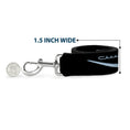 Load image into Gallery viewer, Dog Leash - 1955-57 CHEVROLET V Emblem Black/Silver