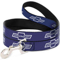 Load image into Gallery viewer, Dog Leash - 1965 CHEVROLET Bowtie Blue/White
