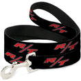 Load image into Gallery viewer, Dog Leash - Dodge Challenger R/T Emblem Repeat Black/Blue/White/Red