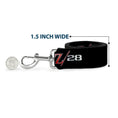 Load image into Gallery viewer, Dog Leash - 1969 Camaro Z/28 Emblem Black/Silvers/Red