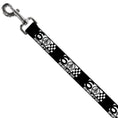 Load image into Gallery viewer, Dog Leash - SHELBY 60 YEARS SINCE 1962 Checker Black/White
