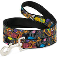 Load image into Gallery viewer, Dog Leash - CatDog Party/Balloons/CATDOG Logo Gray/Black/Multi Color
