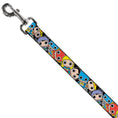 Load image into Gallery viewer, Dog Leash - DC Mini Group Stacked Black