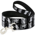 Load image into Gallery viewer, Dog Leash - Tinker Bell Scenes Black/White