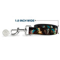 Load image into Gallery viewer, Dog Leash - TINK LUXE Sketch Black/Multi Neon
