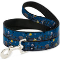 Load image into Gallery viewer, Dog Leash - NBC Jack, Zombie Duck & Zero Cemetery Scene