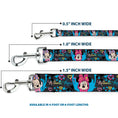Load image into Gallery viewer, Dog Leash - Minnie Mouse Hoody & Headphone Poses Gray/Multi Color