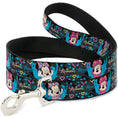 Load image into Gallery viewer, Dog Leash - Minnie Mouse Hoody & Headphone Poses Gray/Multi Color