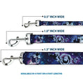 Load image into Gallery viewer, Dog Leash - Buzz Lightyear Poses Galaxy Blues