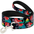 Load image into Gallery viewer, Dog Leash - Ariel Underwater Poses/Palace Silhouette