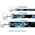 Load image into Gallery viewer, Dog Leash - Buzz Poses/Stars TO INFINITY AND BEYOND Black/Blues