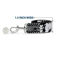 Load image into Gallery viewer, Dog Leash - Mickey & Minnie Peek-a-Boo Expressions Swirl Black/White
