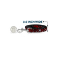 Load image into Gallery viewer, Dog Leash - Queen of Hearts Poses/Hearts/Cards Reds/Black