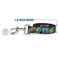 Load image into Gallery viewer, Dog Leash - Monsters University Character Lineup Gray