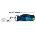 Load image into Gallery viewer, Dog Leash - Monsters University Sulley & Mike Poses/Checkers Blue