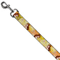 Load image into Gallery viewer, Dog Leash - Belle Poses/Enchanted Rose/Story Script Yellow/Pinks