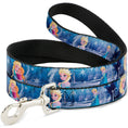 Load image into Gallery viewer, Dog Leash - Frozen Elsa the Snow Queen Poses/Snowflakes