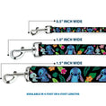 Load image into Gallery viewer, Dog Leash - Stitch & Scrump Poses/Tropical Flora