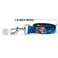Load image into Gallery viewer, Dog Leash - Anna & Elsa Poses/Castle & Mountains Blues