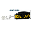 Load image into Gallery viewer, Dog Leash - Dalmatians Running/Paws Black/Gray/White/Black
